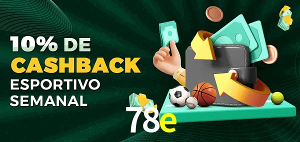 10% de bônus de cashback na 78e